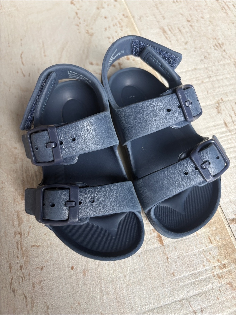 $3💗 CAT & JACK Kids Navy Buckle Sandal